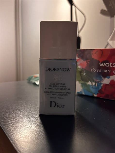 Diorsnow Brightening makeup base color correction spf35